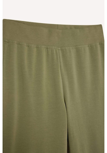 DeFacto Kız Çocuk İspanyol Paça Tayt E1838A825SMKH461 Haki