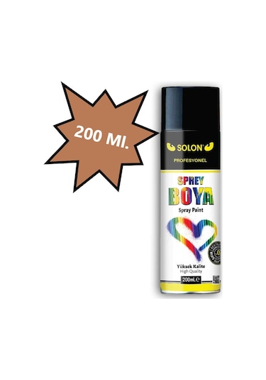 Sprey Boya Kahverengi 200 Ml.