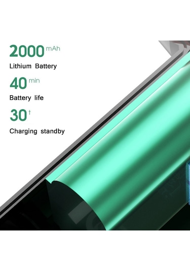 Sones Araç Kuru Ve Islak Kablosuz El Süpürgesi Siyah