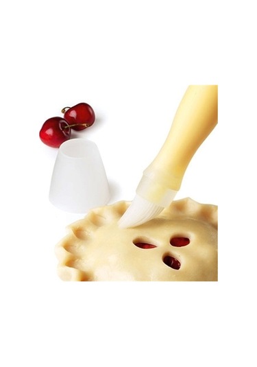 Yağ Hazneli Silikon Yumurta Fırçası Pasta Börek Kek Hamur Fırçası