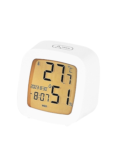 Suntek Kompakt Dijital Çalar Saat Başucu Saati 12/24h Ofis