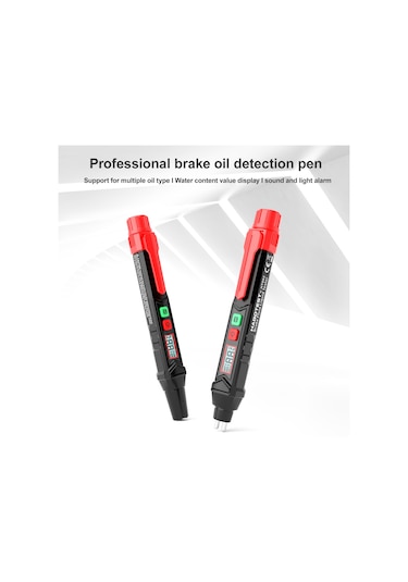 Springsun Habotest Ht662 Fren Hidroliği Test Kalemi - Lcd Dijital+sesli-ışıklı Alarm+3 Renkli Arka Işık İle Otomobil/motosiklet Test Cihazı