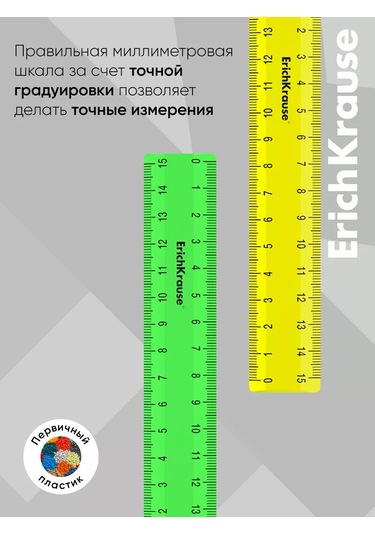 Erichkrause 15 Cm 4'lü Cetvel S 14195778 Diğer