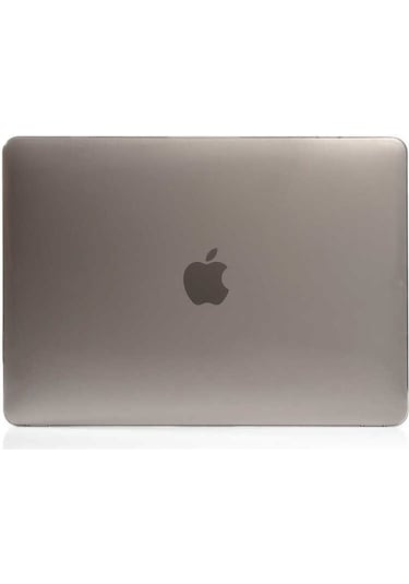 Apple Uyumlu MacBook 13.3' Pro 2020 Zore Msoft Kristal Kapak Siyah