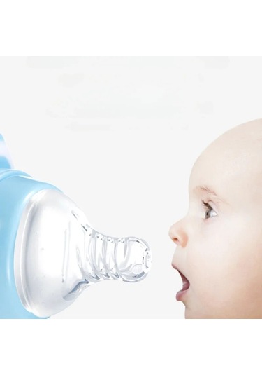 Sıcak Bebek Yumuşak Silikon Emzik Doğal Biberon Değiştirme Besleme Silikon Emzikleri Değişken Akışta Bpa İçermez