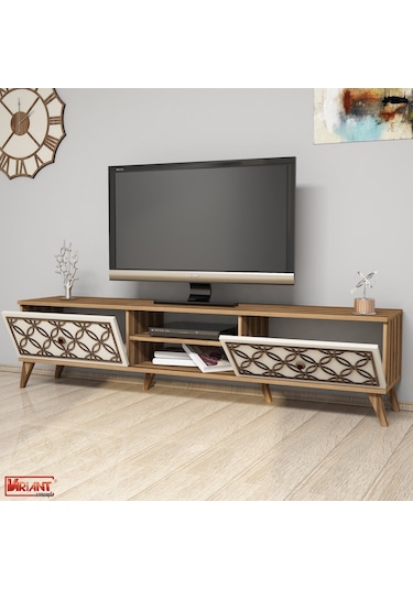 Variant Class Tv Ünitesi - Ceviz / Krem