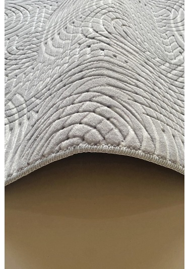 Lüle Halı Delüx Kaymaz Taban Halı Yolluk Gri Renk, Dlx7054 Gri