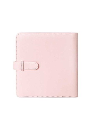 Tongxida Polaroid Kare 288 Fotoğraf Bilet Defteri, Renk: Pembe, Banka Kartı Saklama