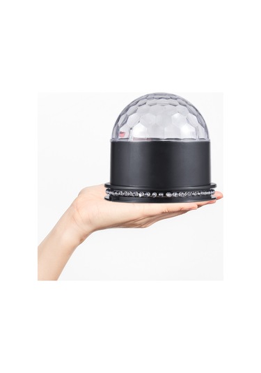 Ximistore9 Rgb Renkli Döner Sahne Işığı, 15w Güç, Abd Şarjı, Abs Malzeme Diğer