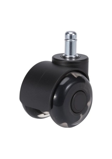 Brante Klipsli Baş Ortam Tekerleği 50 Mm Başçıkartmalı M11 Çift 360569843 Siyah