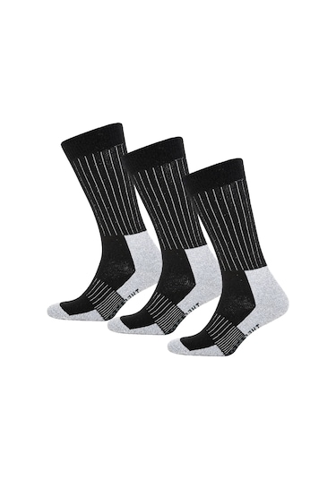 Thermoform Extreme Unisex Çorap 3'lü Paket Siyah Renkli