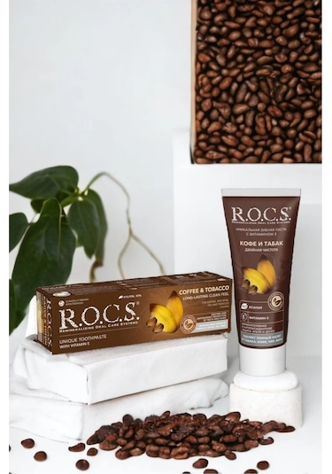 R.o.c.s. Kahve & Tütün Lekelere Karşı Diş Macunu 60ml