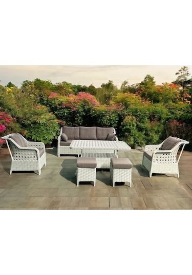 Tu Tienda Ronda Alüminyum 3 1 1 2puf Masa Rattan Bahçe Balkon Mobilyası,rattan Örgü Renk Beyaz/sütlü Kahve Sütlü Kahve1 Tu Tienda Ronda Alüminyum 3 1 1 2puf Masa Rattan Bahçe Balkon Mobilyası,rattan Örgü Renk Beyaz/sütlü Kahve Sütlü Kahve1