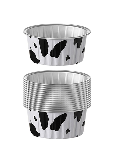 Suntek 15 Adet Alüminyum Muffin Bardaklar Folyo Pişirme