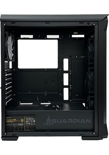 Dark Guardian 4X12Cm Rgb Led Fanlı. Full Cam Yan Ve Mesh Ön Panel