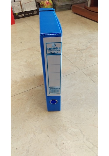 Saraoğlu Arşiv ve Proje Kutusu 24 x 32 x 5 CM Mavi 10 Adet