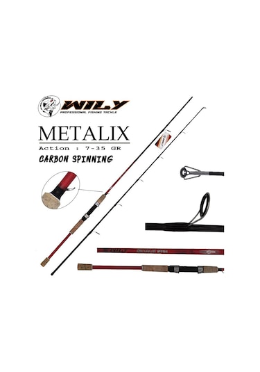 Wily Metalix 240 CM Spin Kamış 7-35 Gr