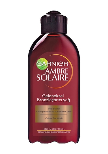 Garnier Ambre Solaire Geleneksel Bronzlaştırıcı Yağ 200 ML