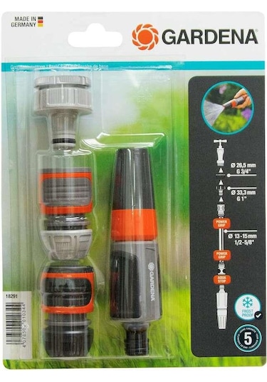 Gardena 18291-20 Temel Set 1/2''