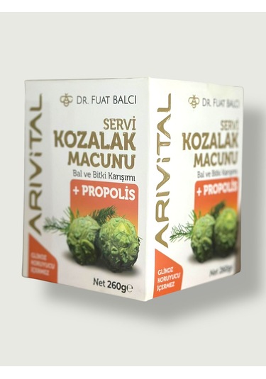 Servi Kozalak Macunu 260 Gr. Bal Ve Bitki Karışımı + Propolis