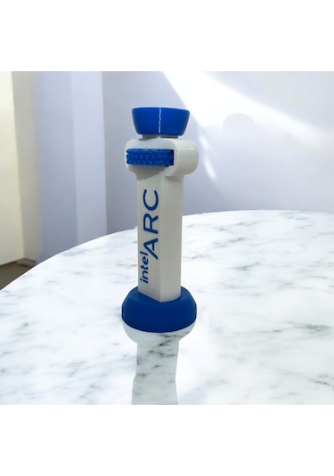 Ayarlanabilir İntel Logolu Ekran Kartı Tutucu, Ekran Kartı Destek