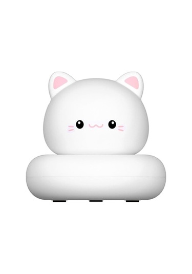 Novahub Esnek Mini Led'li Gece Lambası Usb Şarj Edilebilir Sevimli Tavşan/ayı/kedi/ördek Bebek Besleme Lambası Kısılabilir 3 Parlaklık Seviyesi Taşınabilir Okuma Lambası Diğer