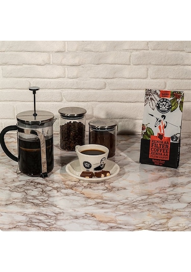 Oze Kenya AA Filtre Kahve 250 G Makine Kağıt Filtre Metal Filtre