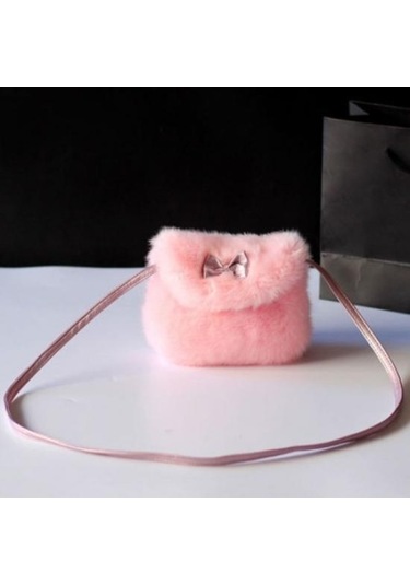 Dancemonkey Yapay Vücut Sevimli Rahat Mini Kürk Kız Ilmek Haki Çocuk Çocuk Çocuk Çapraz Çanta Çanta Çanta Od Haki