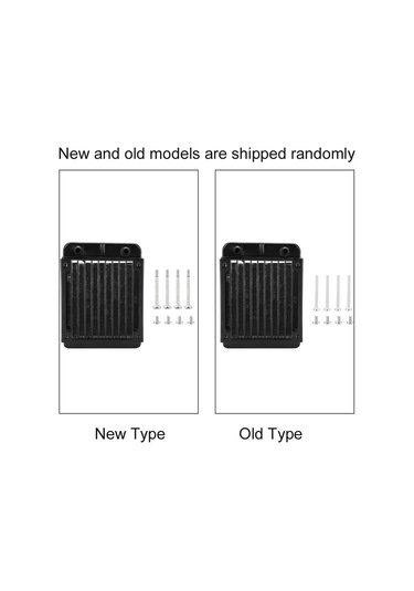 Kangvka 120mm Alüminyum Bilgisayar Su Soğutma Radyatörü - 10 Borulu Düz Bağlantı, 8-10mm Borular İçin, Yüksek Soğutma Performansı