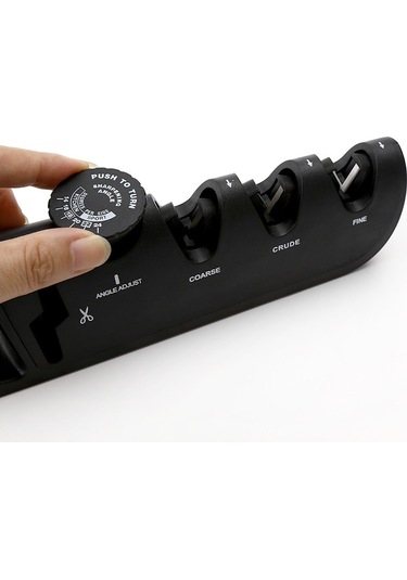 Airron Ayarlanabilir Açıya Sahip Ev Tipi Elmas Kalemtıraş-siyah