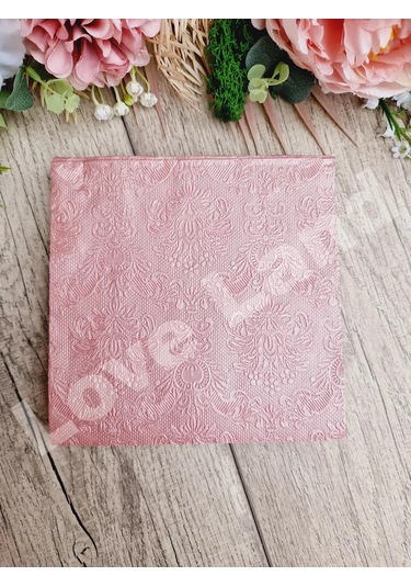 Love Land Masa Peçeteleri Kağıt Pembe 33x33cm 32 Adet 165368700 Pembe