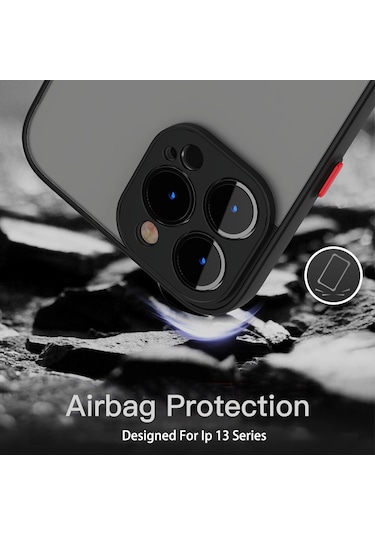 İphone 15 Pro Max Kılıf Arkası Mat Leke Yapmaz Kenarları Renkli