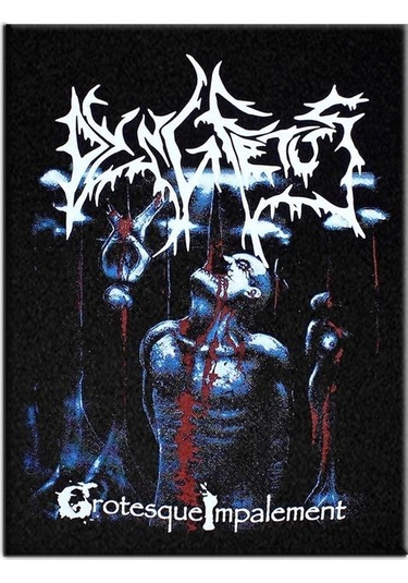 Dying Fetus Grotesque Impaled Albüm Arma Sırt Peç Back Patch Yama