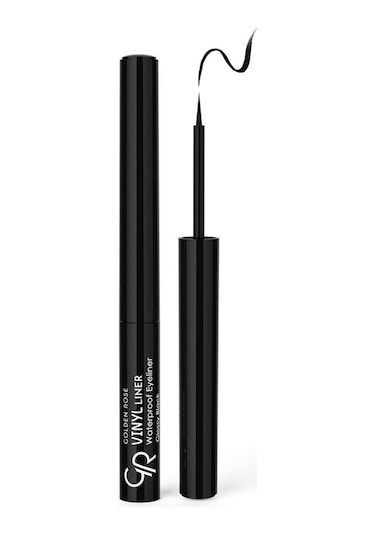Golden Rose Vinyl Liner Waterproof Eyeliner Siyah