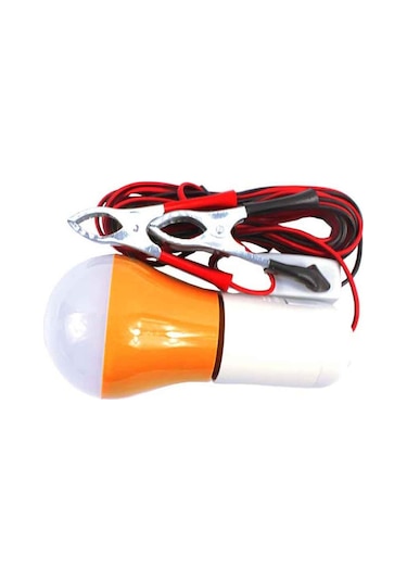 4 Metre 12v 5w Çok Amaçlı Seyyar Lamba - Anahtarlı Led Ampul