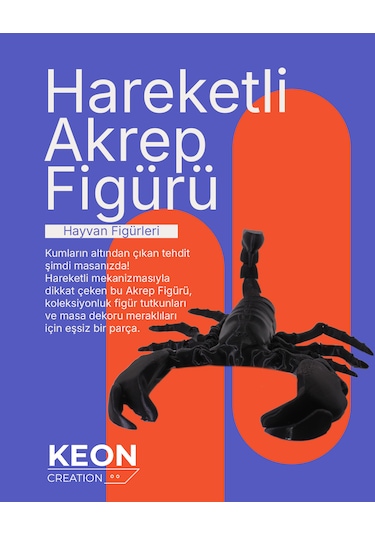 Hareketli Akrep Figürü