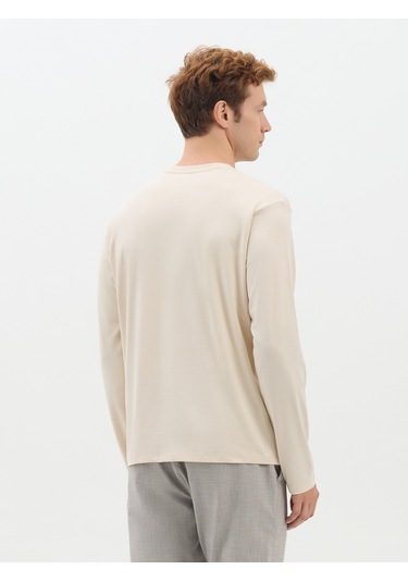 Karaca Erkek Regular Fıt Tişört-bej 11.24w.06.024 Bej