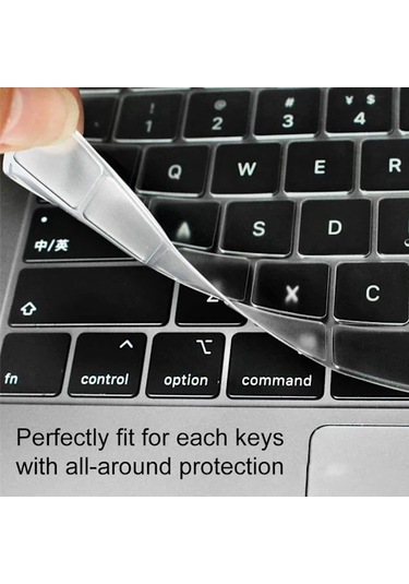 Macbook Air/pro/retina 13/15/17 İnç A1314 İçin Tpu Klavye Kılıfı - Abd Düzenine Sahip Klavye Kılıfı - Ultra İnce Koruyucu Kabuk