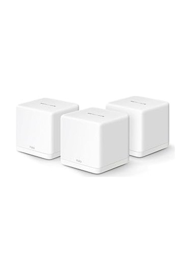Mercusys Halo H60x 3-pack , Ax1500mbps, Dual-band, Gigabit Portları, 100'e Kadar Cihaz Bağlanabilir