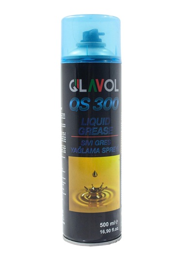 Glavol Sıvı Gres Yağı Spreyi 500Ml Zincir Yağlama Spreyi