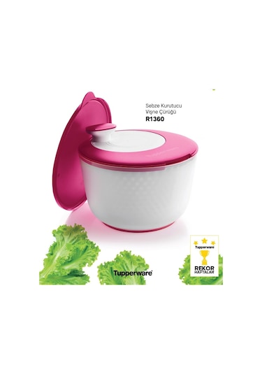Tupperware Modern Salatacı Pembe