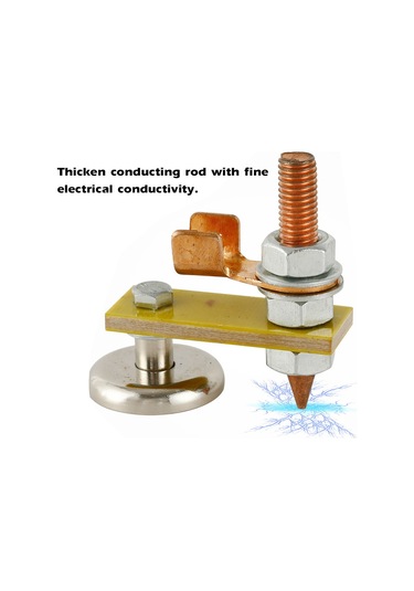 Hangfox Araç Tamir Manyetik Toprak Klemi - Bakır İçerikli, 3kg Tutucu Gücü, Kaymazsız Welding İçin Mıknatıslı Tutucu