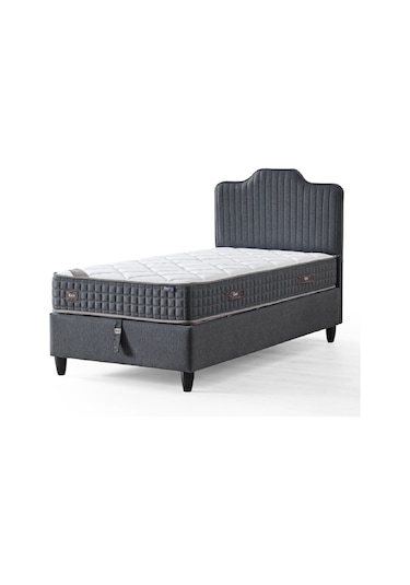 Menekşe Tek Kişilik Sandıklı Baza Başlık 120 x 200