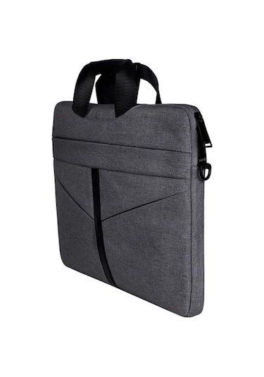 14.1 inç Omuz Askısı İle Laptop Çantası Koyu Gri 14.1 inch