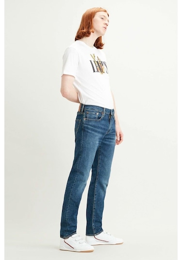 Erkek 502 Taper Erkek Jean Pantolon-wagyu 2950709330-1962 Dark İndigo - Flat Finish