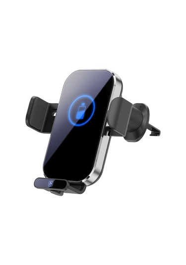 Suofeng "hızlı Şarjlı 360 Dönebilen Araç Telefon Tutucu - Kablosuz Şarj, Kaymaz Ve Titreme Önleyici"