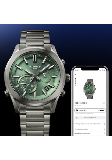 Casio Eqb-1300d-2adf Kol Saati Metalik