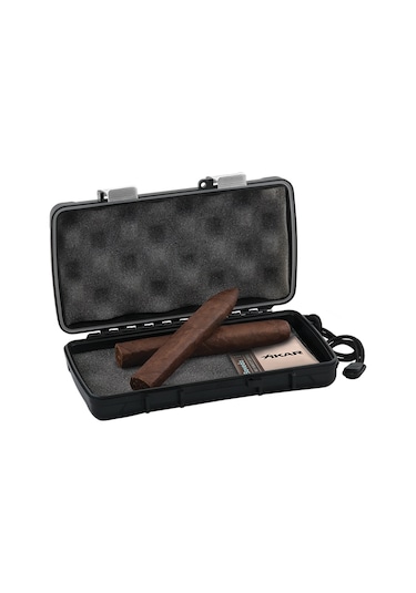 Xikar Travel Humidor 5'li Siyah Puro Seyahat Çantası