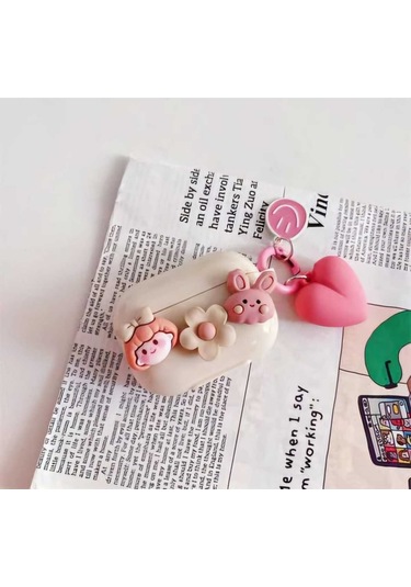 Iphone Pro/pro2 Nesil Uyumlu Koruyucu Bluetooth Kulaklık Kılıfı Kız Airpods Pro/pro2 Nesil