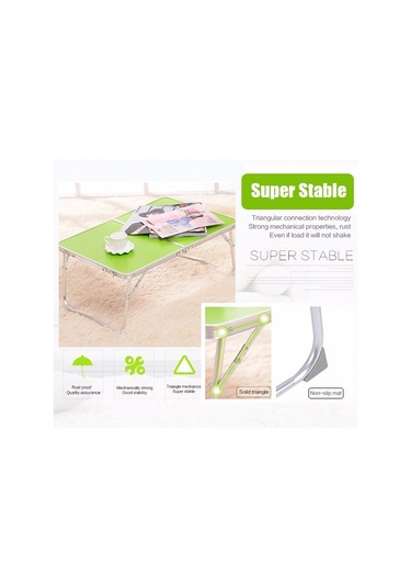 Plastik Mat Ayarlanabilir Taşınabilir Dizüstü Bilgisayar Masası Katlama Stand Bilgisayar Okuma Masa Yatağı Tepsisi Black